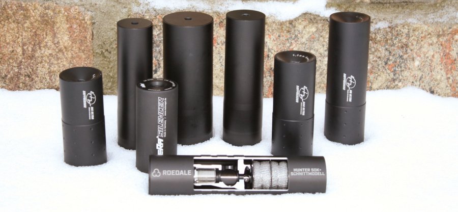 Over 80 hunting suppressors under test – The best three models for each use Whether ERA SOB, SIW, Roedale or A-Tech