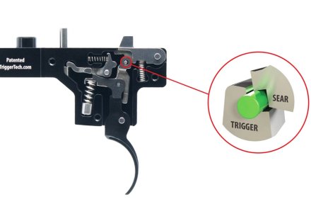 TriggerTech Weatherby Mark V Triggers, the ideal upgrade TriggerTech's Zero Creep technology patented, free-floating roller
