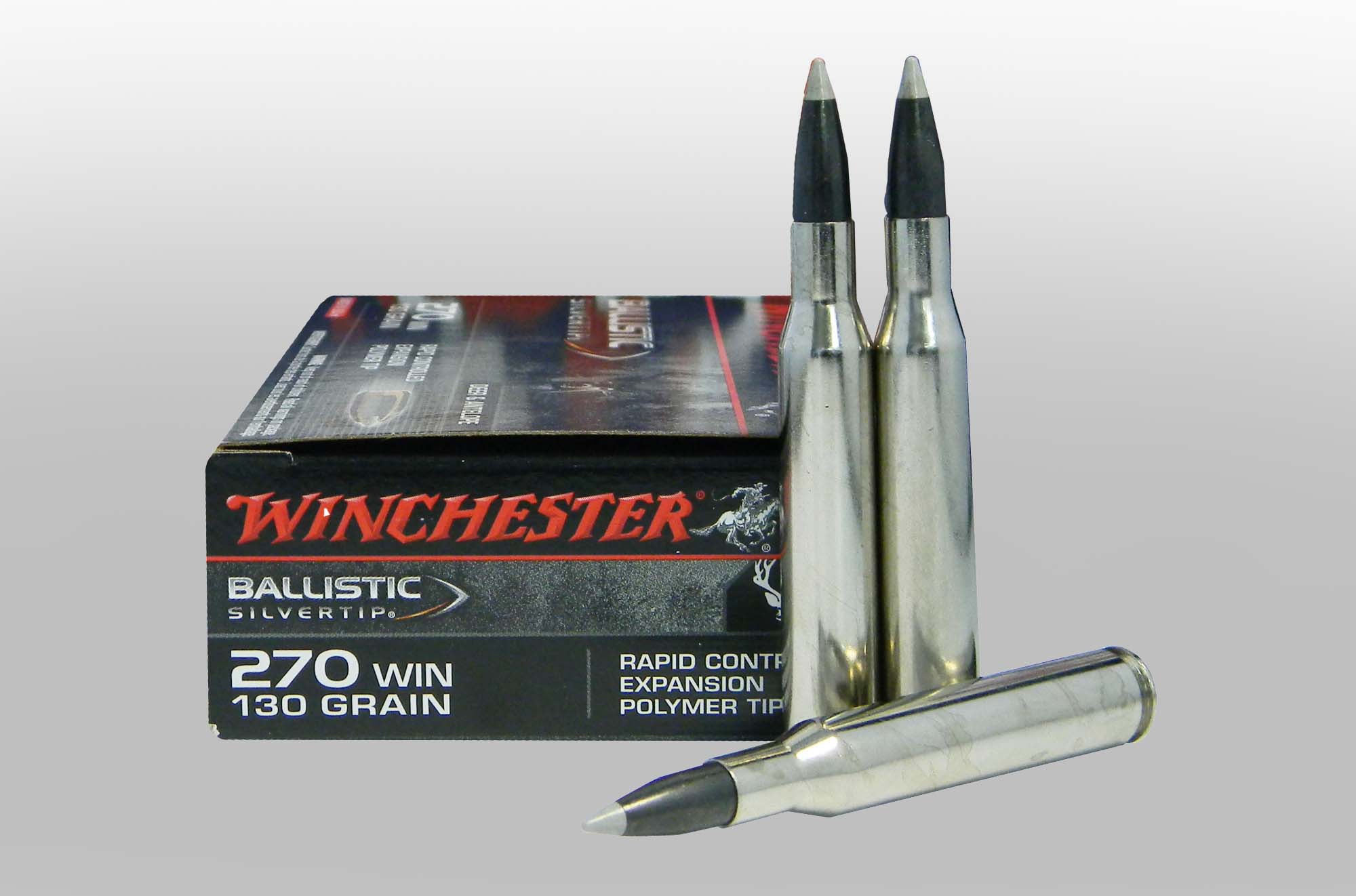 Winchester's own factory load: Ballistic Silvertip, 130 grains bullet....