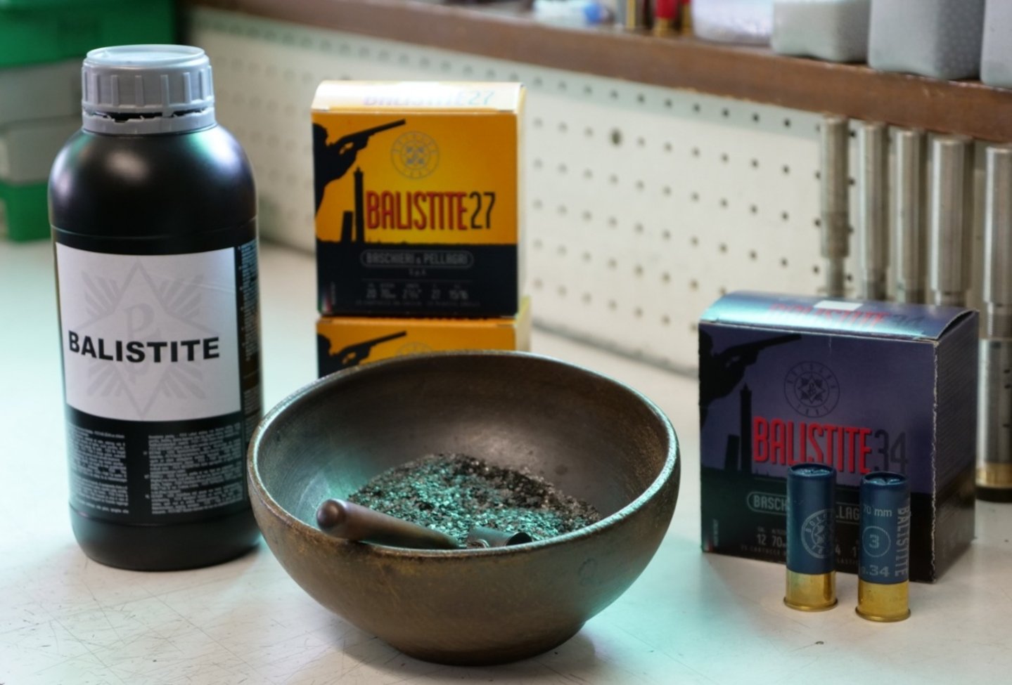 Baschieri & Pellagri Balistite cartridge in 20 gauge Baschieri & Pellagri Balistite cartridge in 20 gauge