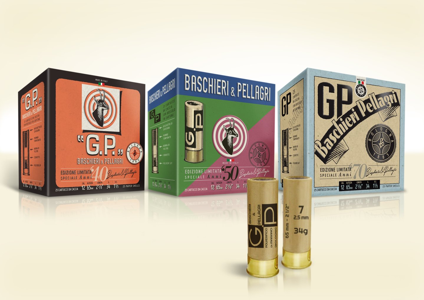 Baschieri & Pellagri GP Limited Edition cartridges, hunting heritage Baschieri & Pellagri GP Limited Edition cartridges
