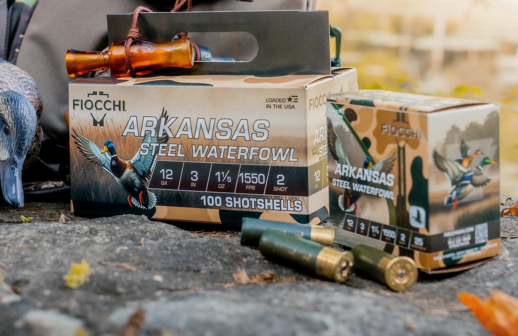 fiocchi: New Fiocchi Arkansas Steel shotshell – For serious waterfowl hunters fiocchi: New Fiocchi Arkansas Steel shotshell – For serious waterfowl hunters