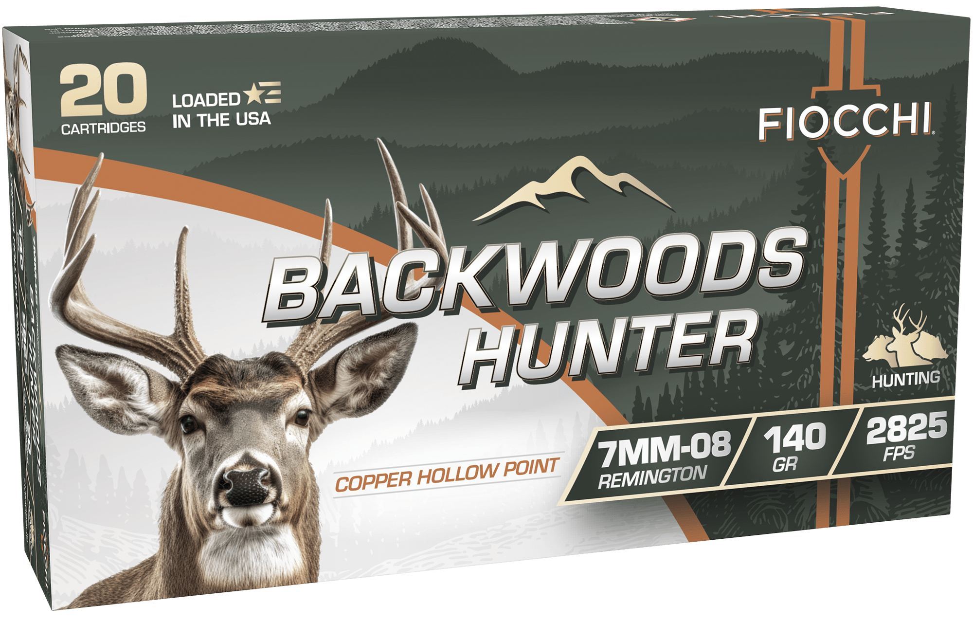 fiocchi: Fiocchi of America introduces the new Backwoods Hunter ammo line  fiocchi: Fiocchi of America introduces the new Backwoods Hunter ammo line