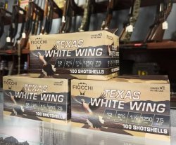 Fiocchi Texas White Wing load is back – and in a convenient bulk pack Fiocchi's Texas White Wing 12 ga