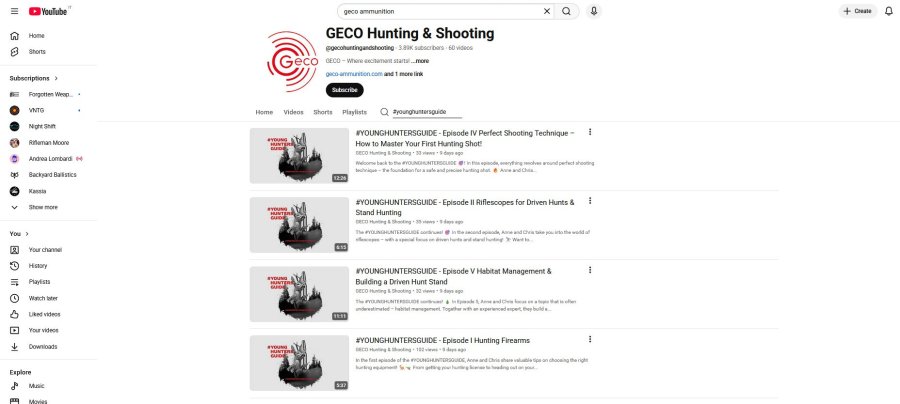 Overview Topics Younghuntersguide