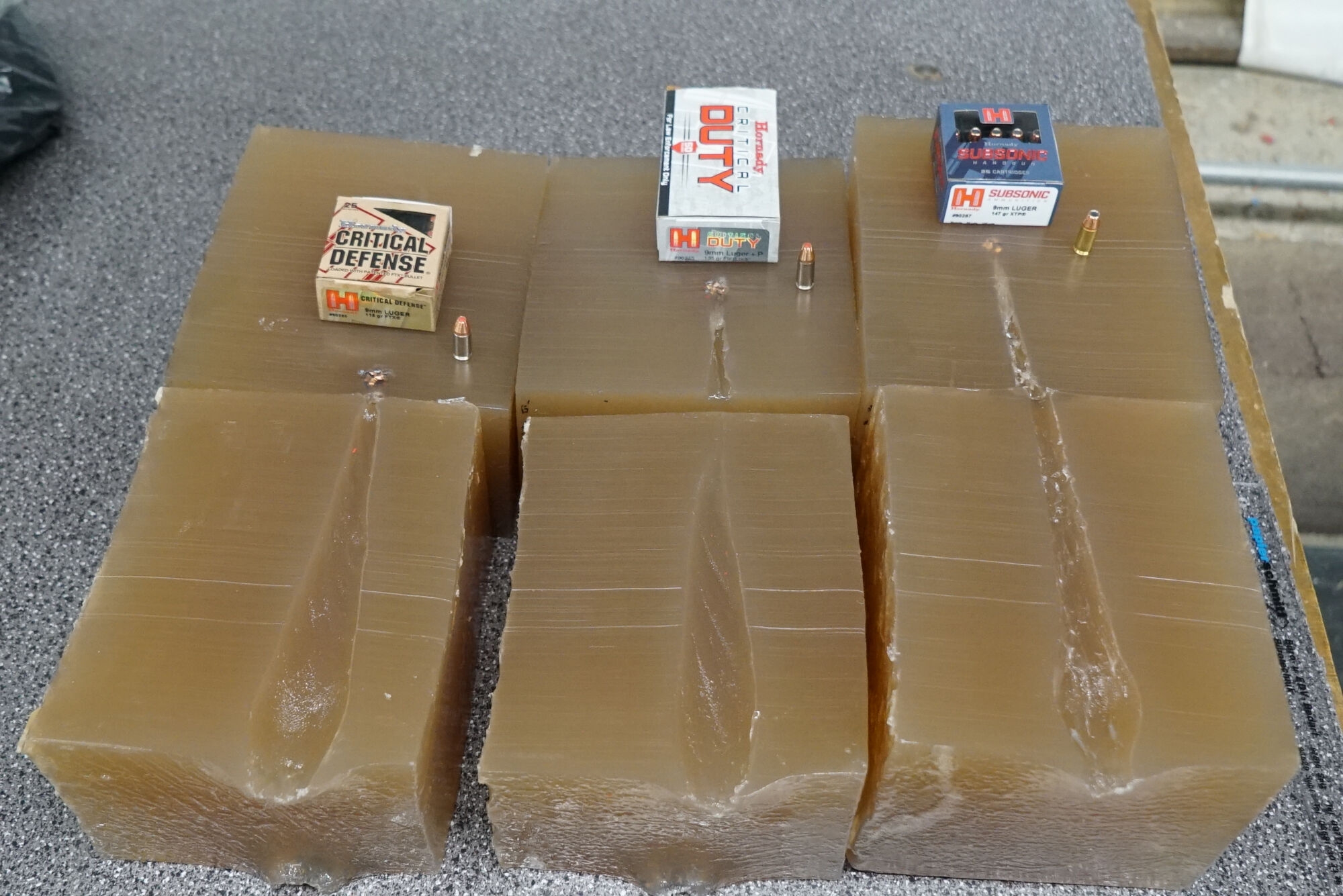 hornady-ammunition: Hollow-point cartridges from Hornady under test: FTX Critical Defense, FlexLock Critical Duty and XTP Subsonic, what are the differences?