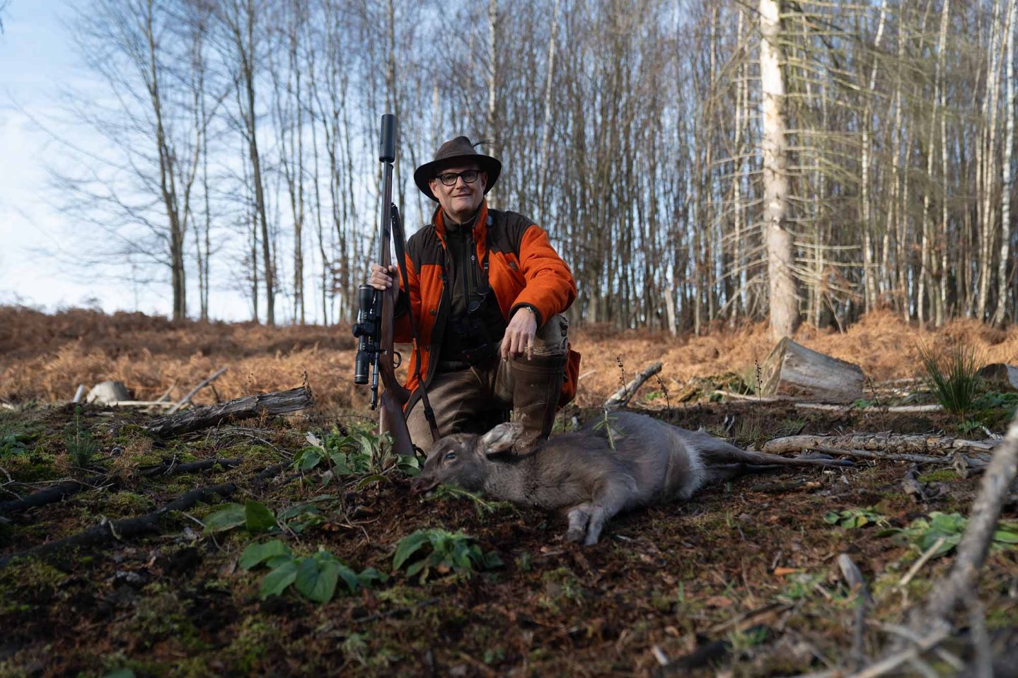 Hunting success with the lead-free RWS HIT Short Rifle on Sika game