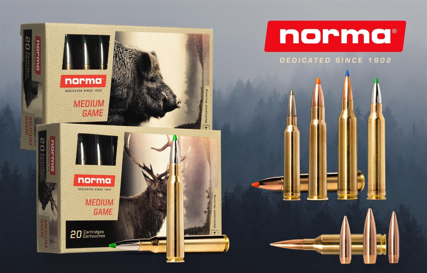 New cartridges for 2021: new hunting and sporting ammunition from Norma – All data and prices New cartridges for 2021: new hunting and sporting ammunition from Norma – All data and prices