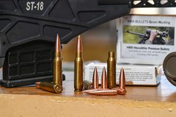 MRR Bullets: hunting and shooting monolithic copper bullets Ammunition set up with MRR Bullets Green Hunting and Green Sport