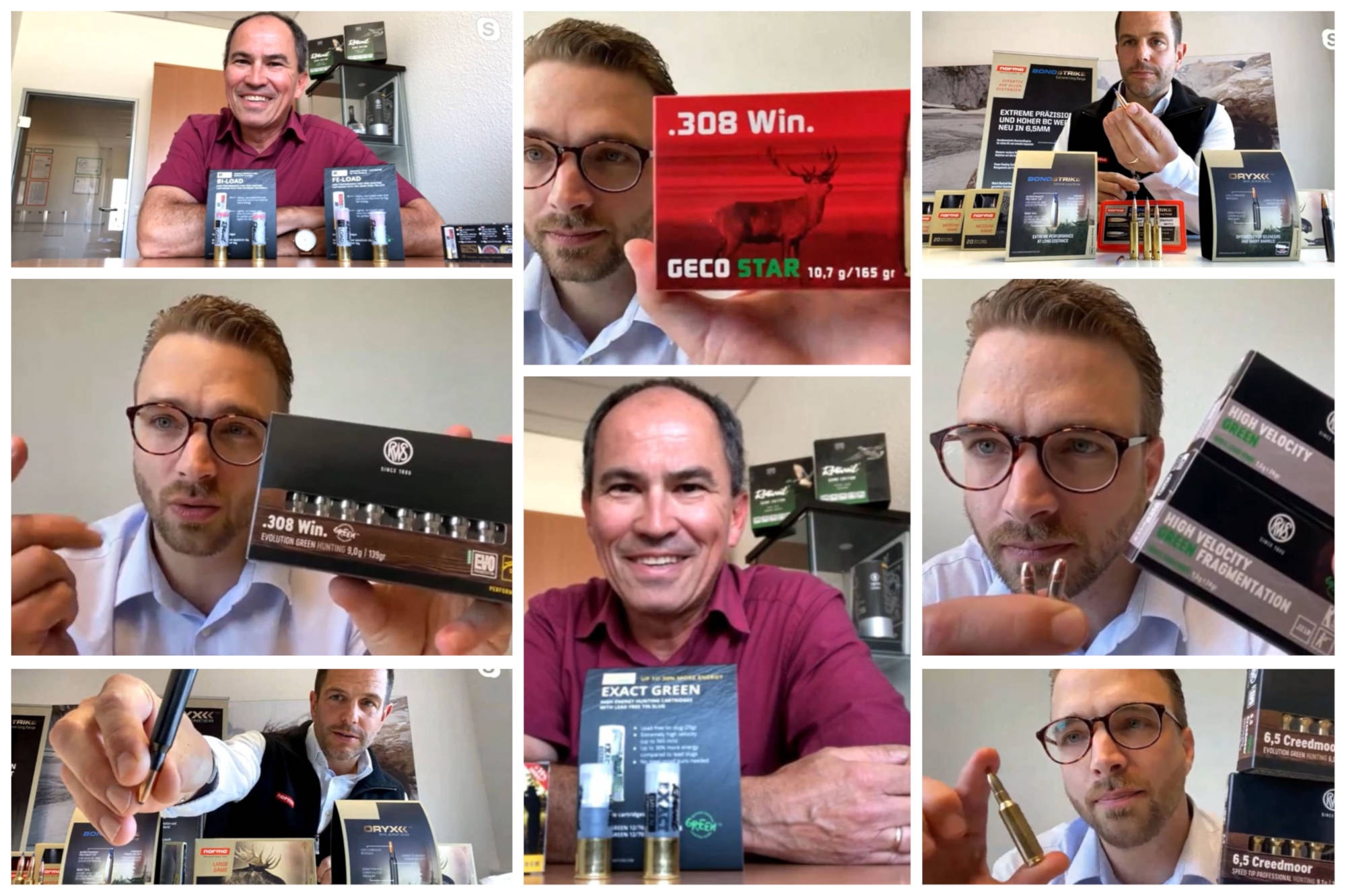 ammunition: Video interviews on the new ammo for 2020 from RWS, GECO, Norma and Rottweil  