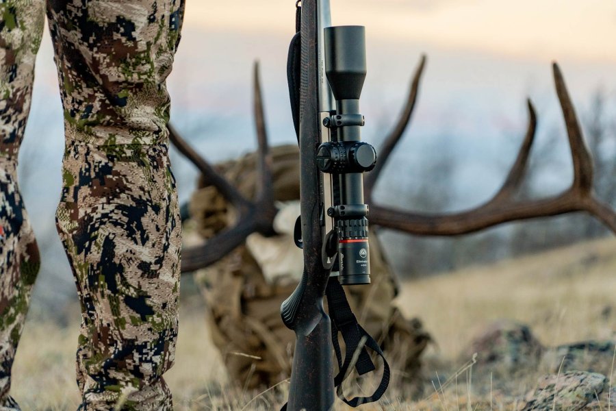 Wyoming mountain hunting with Eliminator 6 from Burris