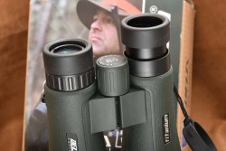 Delta Optical 8x56 binoculars The pupil exit of the Delta Optical 8x56 binoculars