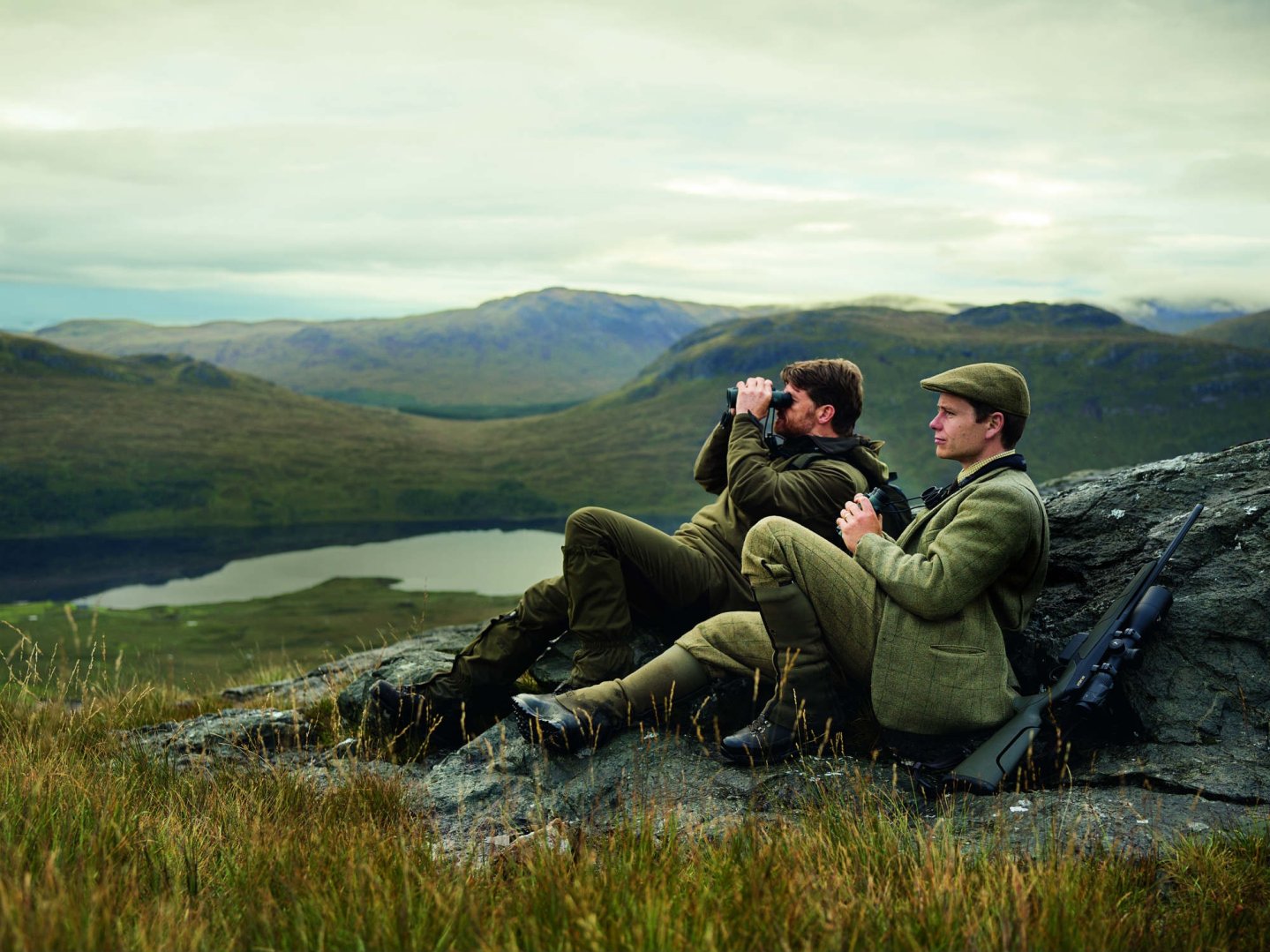 Hunting experience: in the Scottish hills with Swarovski dS 5-25x52 P riflescope Hunters in the Isle of Mull