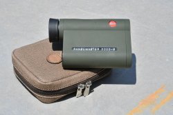Leica Rangemaster CRF 2000-B Laser Rangefinder The Leica Rangemaster CRF 2000-B 2017 Special Edition with its canvas carry case