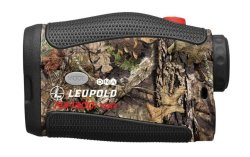 Leupold’s improved RX rangefinder series Leupold RX-1300i TBR model in the Mossy Oak Break-up Country finish.