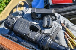 Test: Nitehog TIR-M35 Chameleon X-Core hunting clip-on thermal imaging optic two CR123A standard Lithium batteries