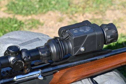 Test: Nitehog TIR-M35 Chameleon X-Core hunting clip-on thermal imaging optic The Rusan adapter