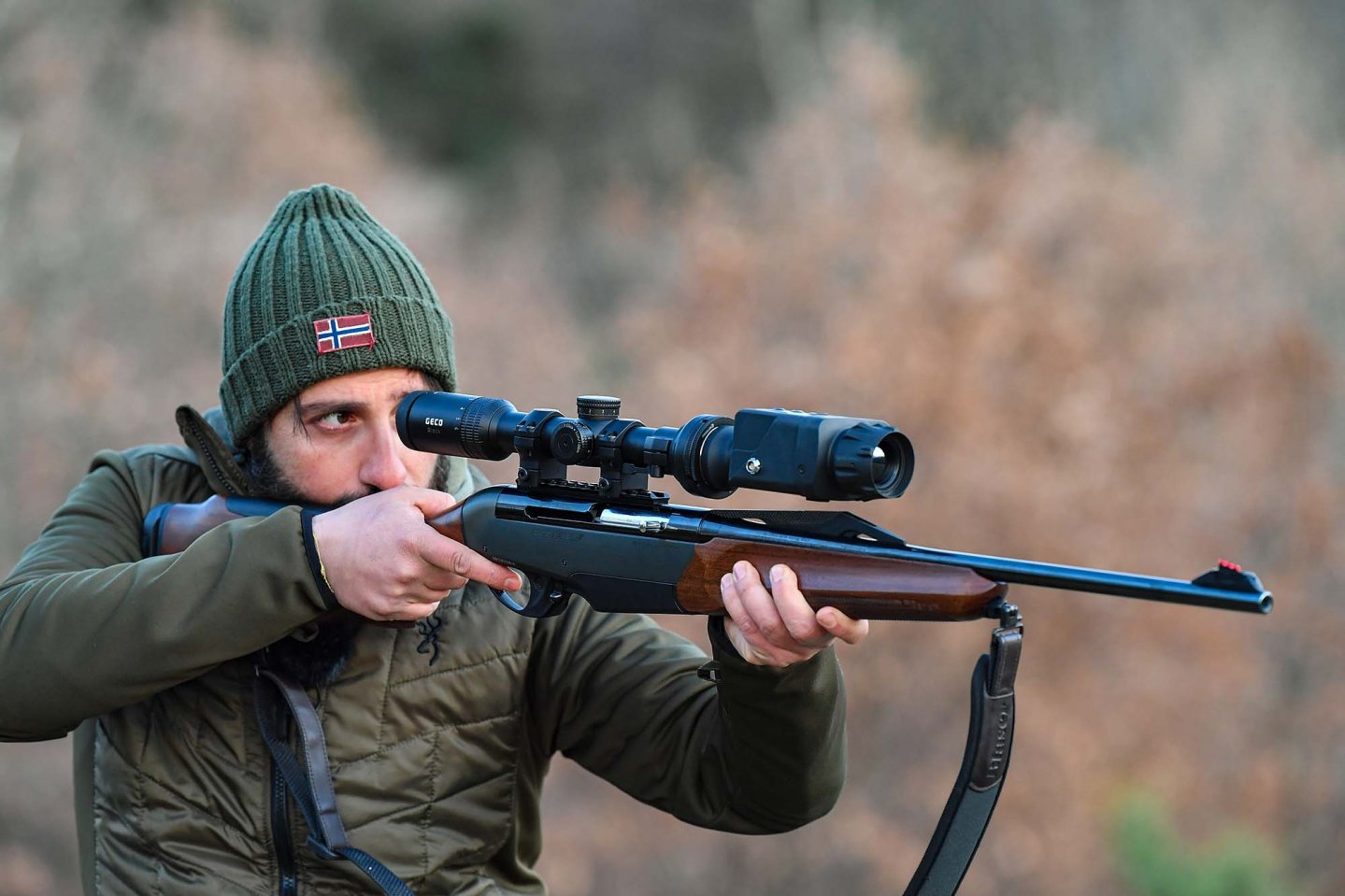 The Nitehog TIR-M35 X-Core thermal imaging optic 