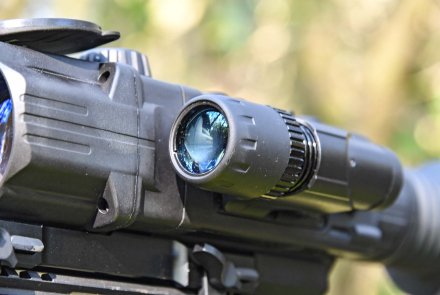 Pulsar DIGISIGHT ULTRA N355 digital night vision riflescope The IR illuminator of the Pulsar Digisight ULTRA N355