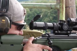 In use on the shooting range: The PMII from Schmidt&Bender