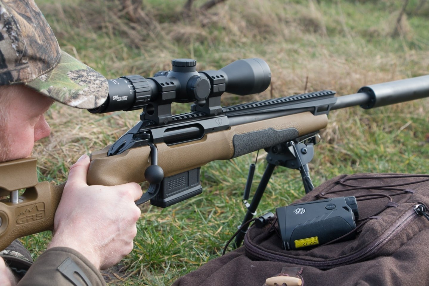 The SIG Sauer Kilo 1800 BDX rangefinder in combination with the Sierra3 BDX 4.5-14x44 riflescope