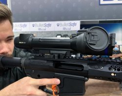 Pulsar introduces the Talion XQ38 Thermal Imaging hunting riflescope the Pulsar Talion XQ38 with a Picatinny adapter