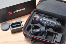 Better a Thermal Clip-on or Thermal riflescope for hunting? The 2.5x eyepiece from Rusan