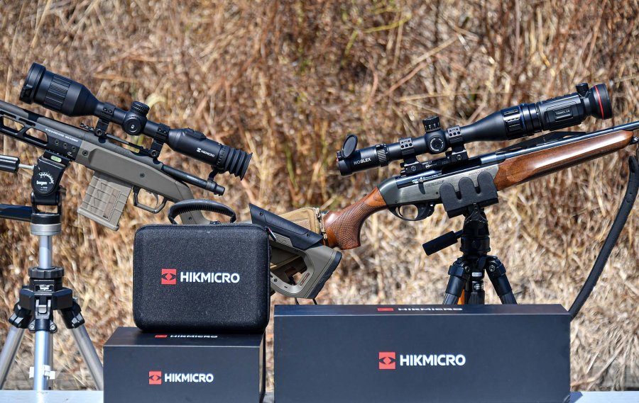 Better a Thermal Clip-on or Thermal riflescope for hunting? a Thunder 3.0 Thermal clip-on and a Stellar 3.0 thermal riflescope from HIKMicro