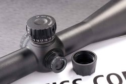 ZEISS Conquest V4 6-24x50 riflescope for hunting and long range shooting The ASV Ballistic elevation turret of the Zeiss Conquest V4 6-24x50 riflescope