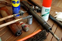 How to clean your guns: Part I Brushes, various lubricants and oils to clean your guns