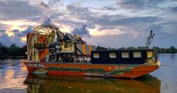 Dream hunt: alligator hunting in Louisiana A Louisiana air boat.