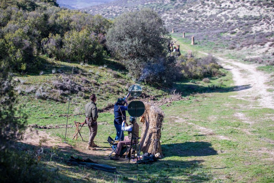 Dream Hunt: shooting high-flying driven partridge in Spain Shooting partridge in La Flamenca, Spain