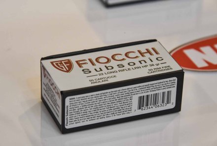 Fiocchi .22 LR Subsonic cartridges Fiocchi .22 LR Subsonic cartridges