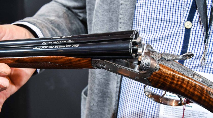 Poli Amber side-by-side shotgun in 28 gauge