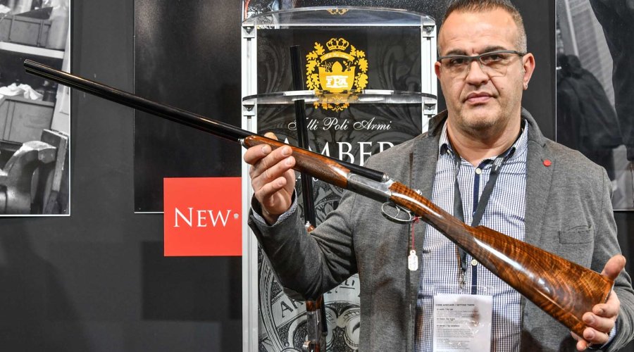The new Fratelli Poli Amber side-by-side shotgun in 28 gauge