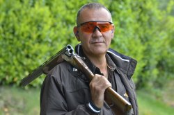 Hunting safety: eyes on me please! Wearing safety glasses