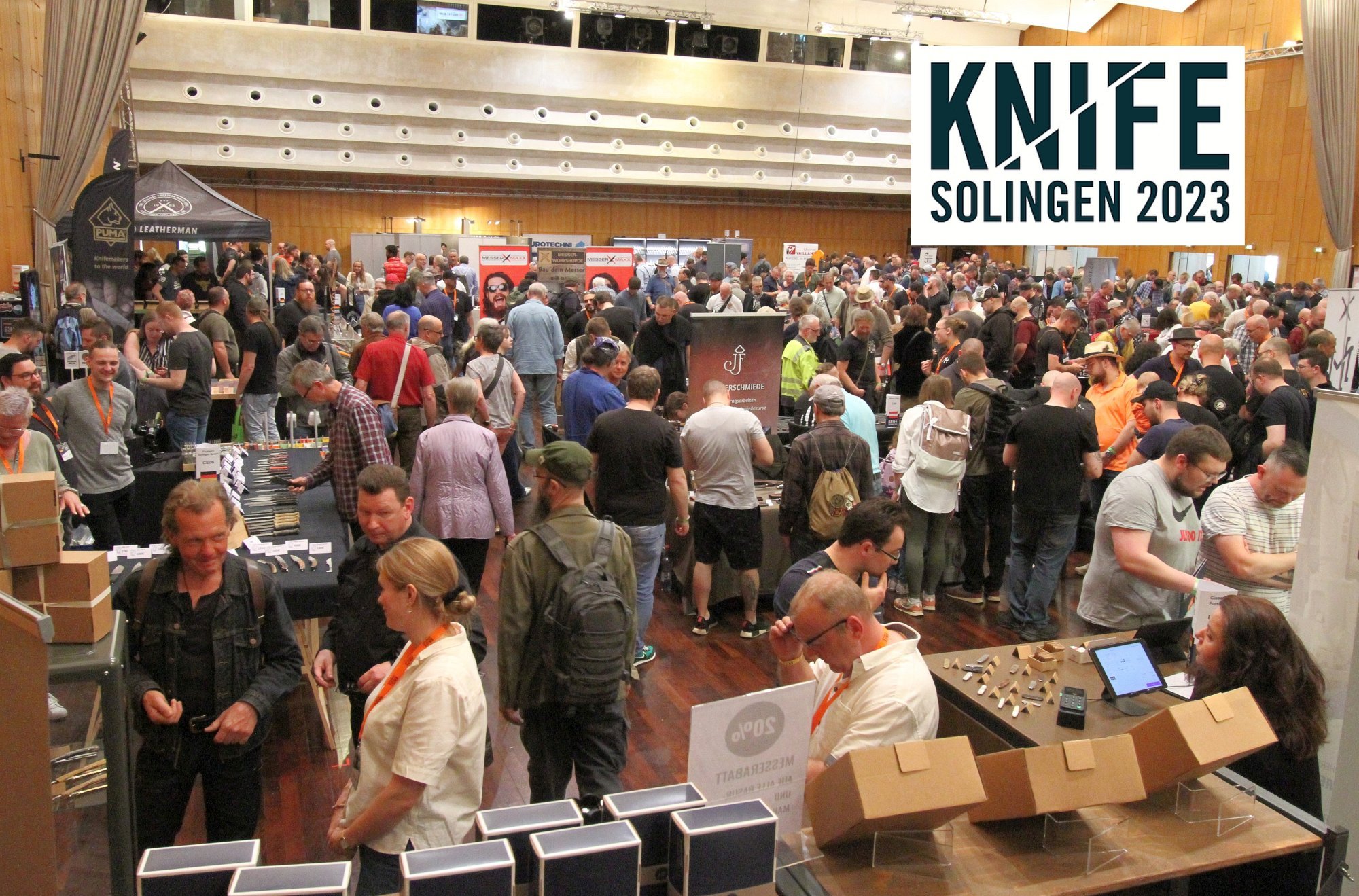 knives: KNIFE 2023 – Blade fair in Solingen: new companies, old acquaintances and the latest highlights from Puma