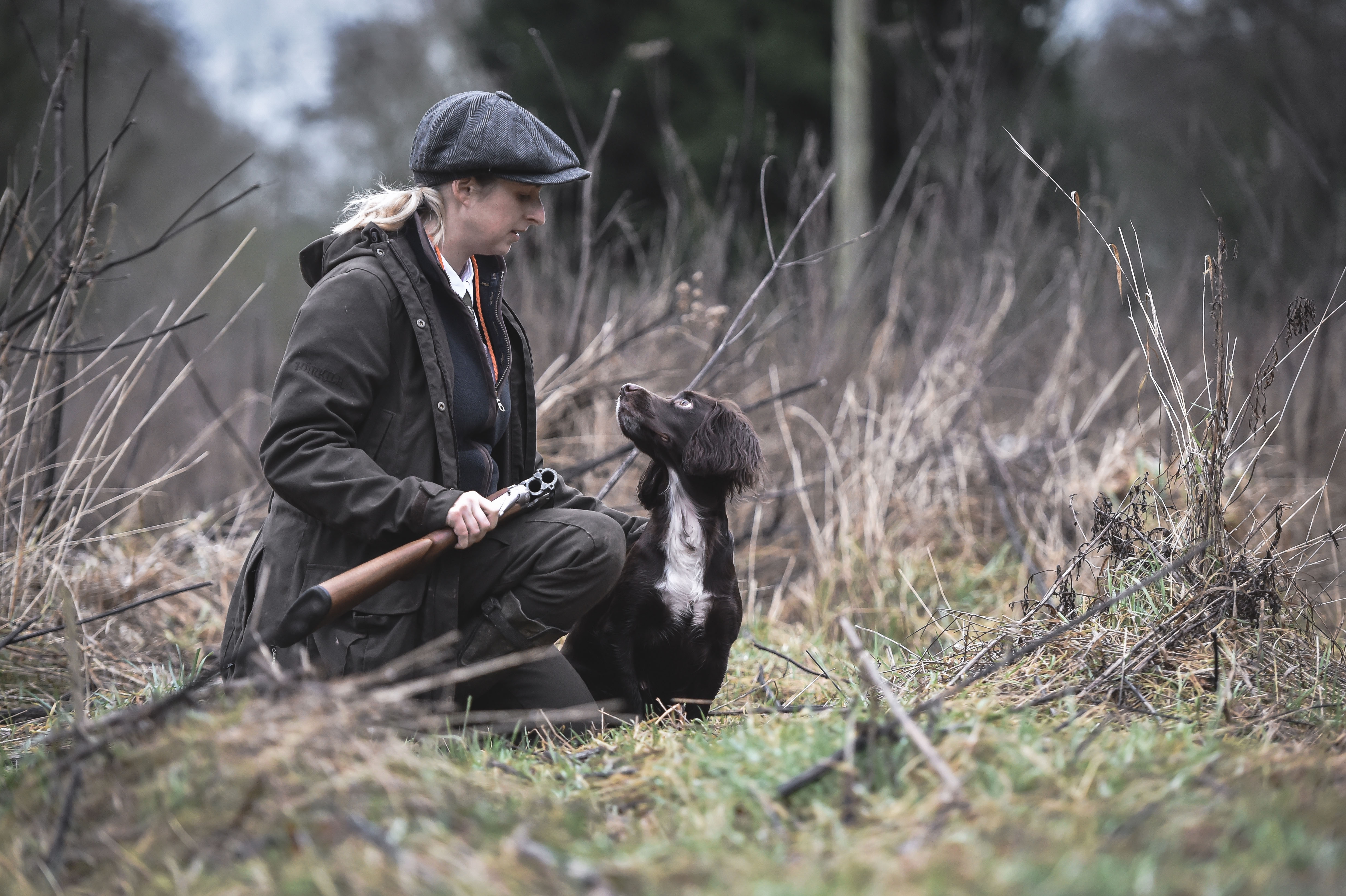 culture: Lady shooter and hunter: Emma Hope-Smith