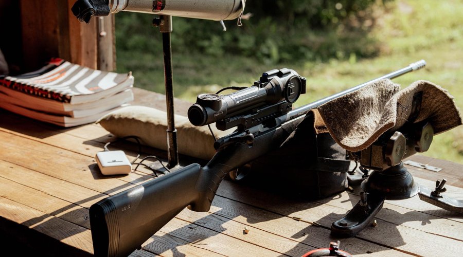 Exclusive PULSAR Factory Tour and electro-optics test The Talion thermal imaging riflescope used to showcase