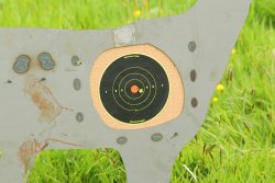 Scottish Roe Deer Stalking Linda Mellor's first rifle shot during the deer stalking.