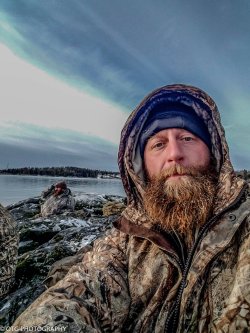 Dream hunt with Ryan Baudhuin: duck hunter, photographer, videographer, and adventurer
Ryan Baudhuin during hunting ducks in Rock Island Eider