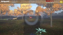 New hunting app from Aimpoint “The Driven Hunt Experience” web game: hunting scenario screenshoot