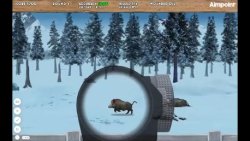 New hunting app from Aimpoint The Driven Hunt Experience: wild boar screenshoot of the web game