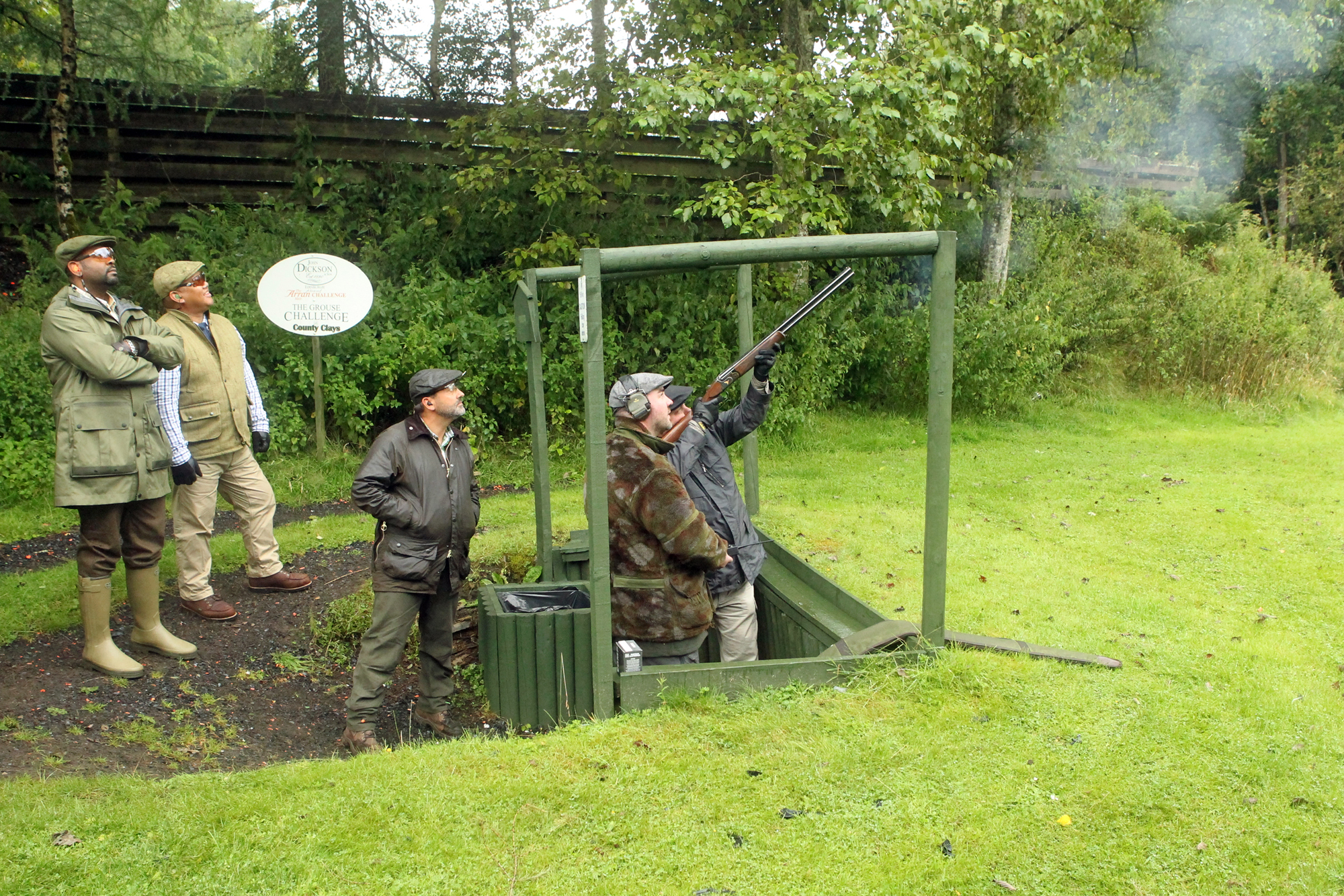 hunting: USA Hunters visit Scotland to shoot grouse and hunt deer