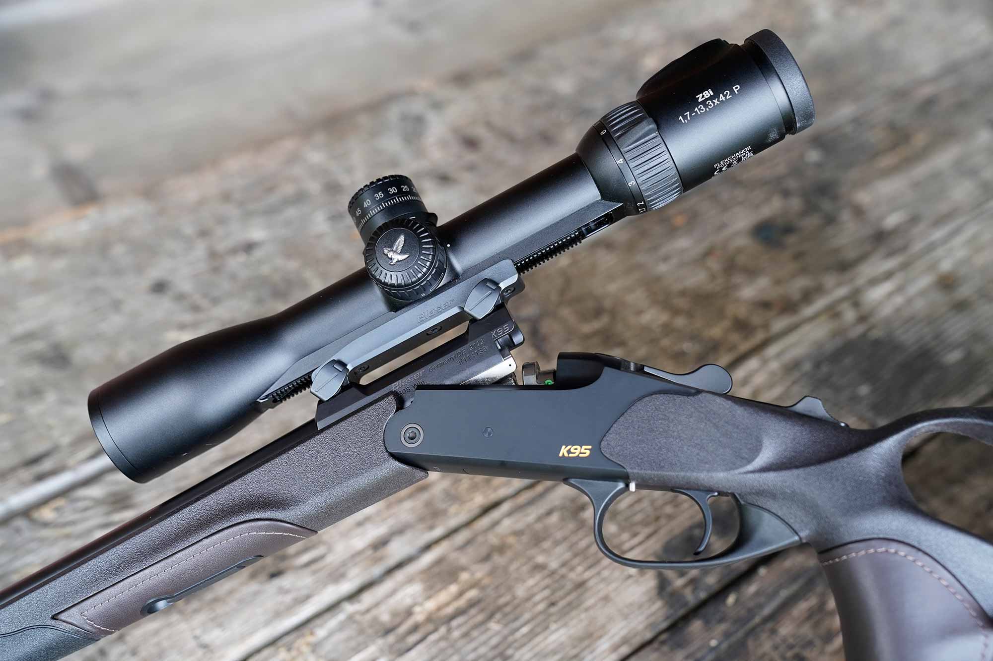 blaser: Mountain hunting with Blaser K95 rifle in .308 Winchester and Swarovski Z8i 1.7-13.3x42 P scope blaser: Mountain hunting with Blaser K95 rifle in .308 Winchester and Swarovski Z8i 1.7-13.3x42 P scope