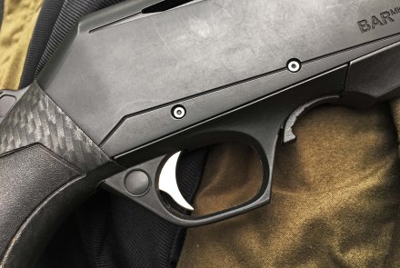Browning Mk3 Reflex HC in .30-06 caliber The trigger of the Browning Mk3 Reflex HC