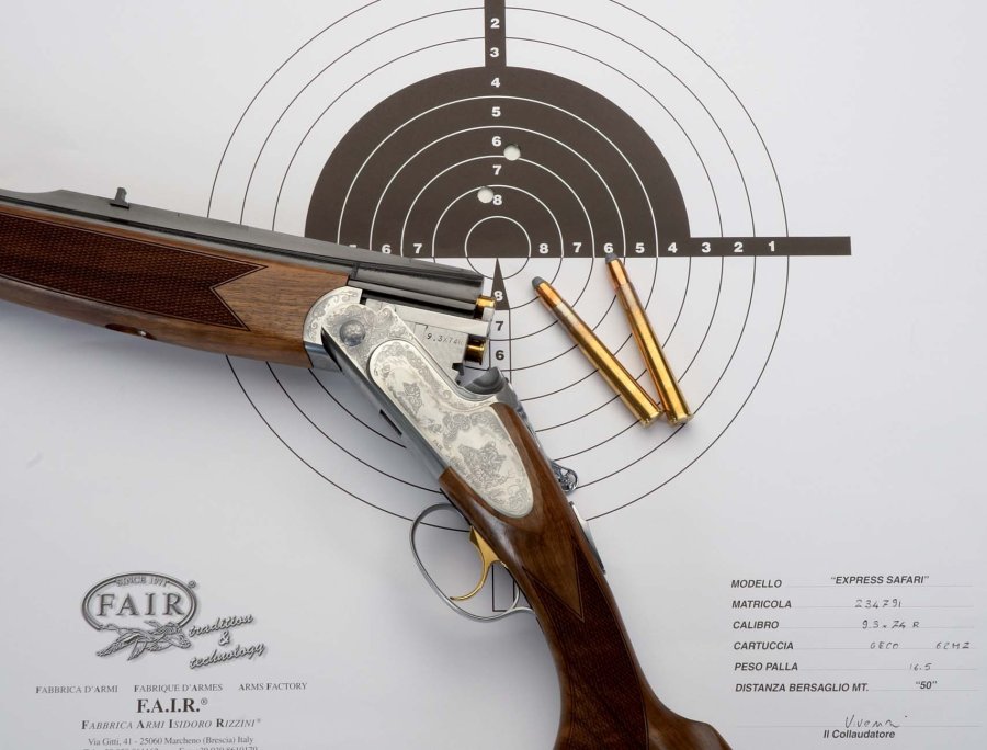 F.A.I.R. Express: driven hunting with break-action double rifles Test F.A.I.R rifle