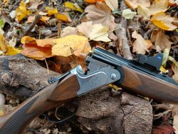 Wild boar hunting with the Fausti Class Express in .30-06 The steel receiver of the Class Express over-and-under