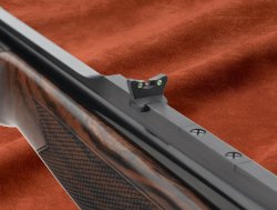 Fausti Express, over/under and side-by-side double rifles Fausti Class Express with rear sight and fiber-optic front sight