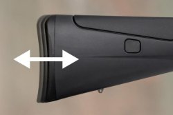 Haenel EVO butt plate